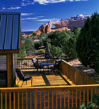 Wilson Arch Cottages near Moab, Utah